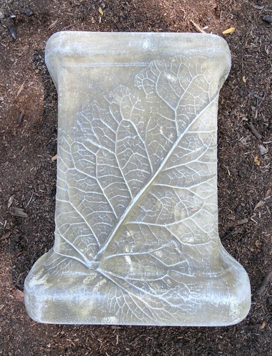 Leaf bench leg plastic mold
