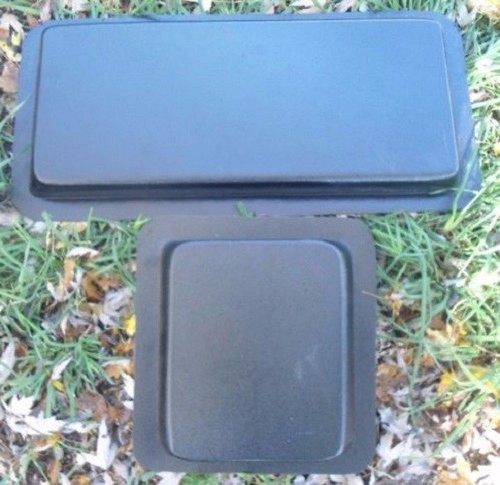 Concrete bench mold - x, 11"