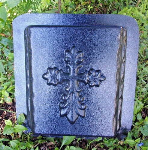 Cross bench leg concrete mold - leg,